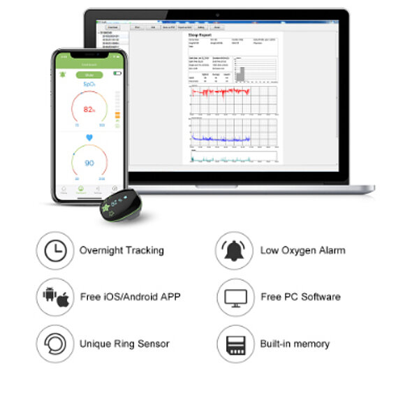 3 Vitacom Tragbares Ringoximeter KidsO2 ™ FiNiFuchs Hilfsmittel Kinderhilfsmittel