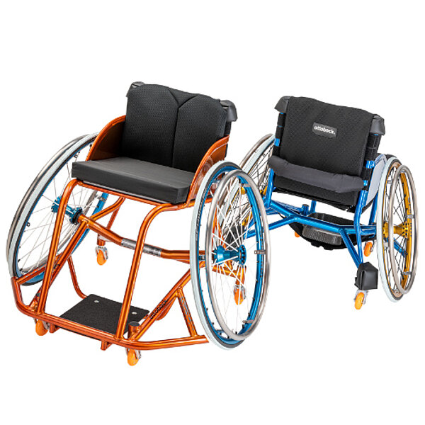 Invader Basketball Ultralight-doppelt-Sportrollstuhl-Teanager-FiNiFuchs