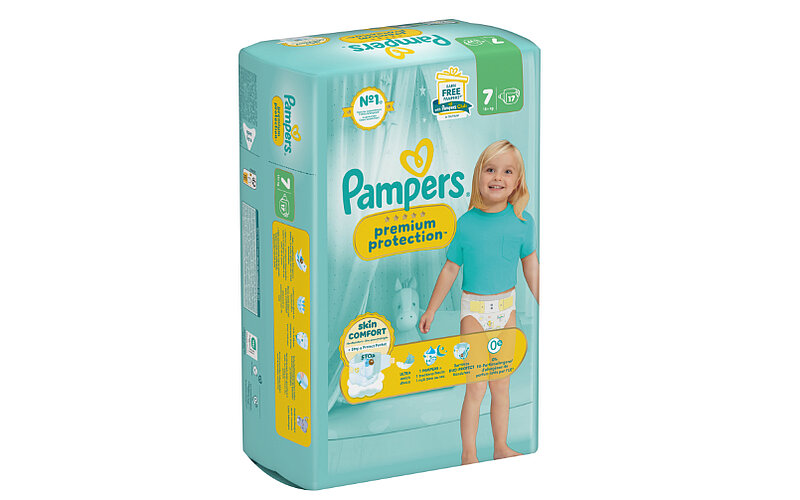 Pampers R  Premium Protection 7