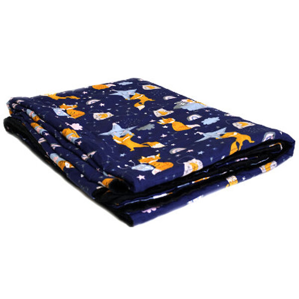 Spieldecke Beschwerungsdecke Gewichtsdecke Vest Pol Rehakinder Behinderung Hilfsmittel FiNiFuchs