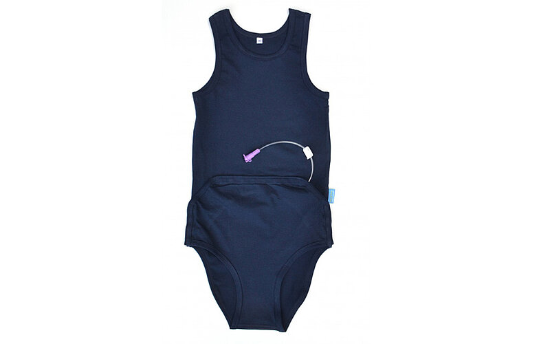 body aermellos mit verschluss am bauch Pien Polle