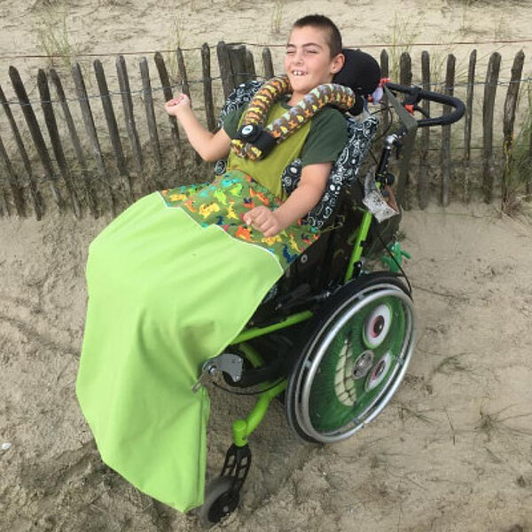 Rollstuhlsack Fusssack Kinder Rollstuhl FiNiFuchs