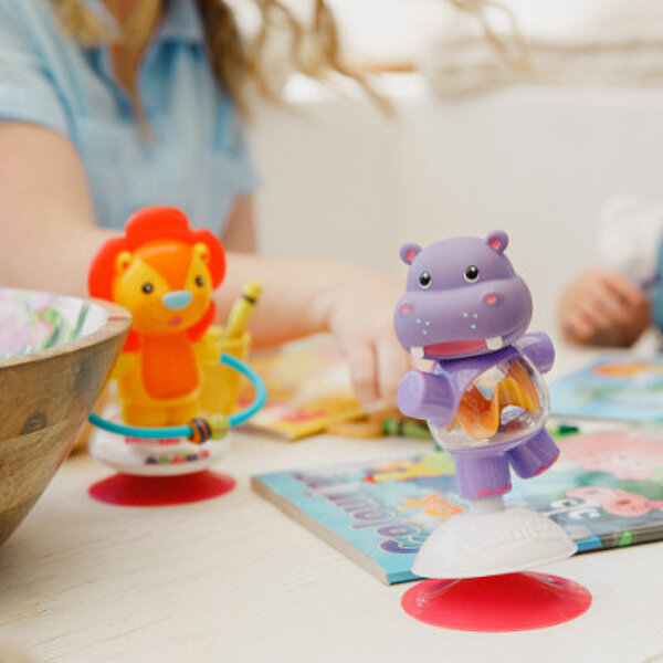 Tischspielzeug suction toys Spielzeug Kinder mit Behinderung Bumbo FiNiFuchs