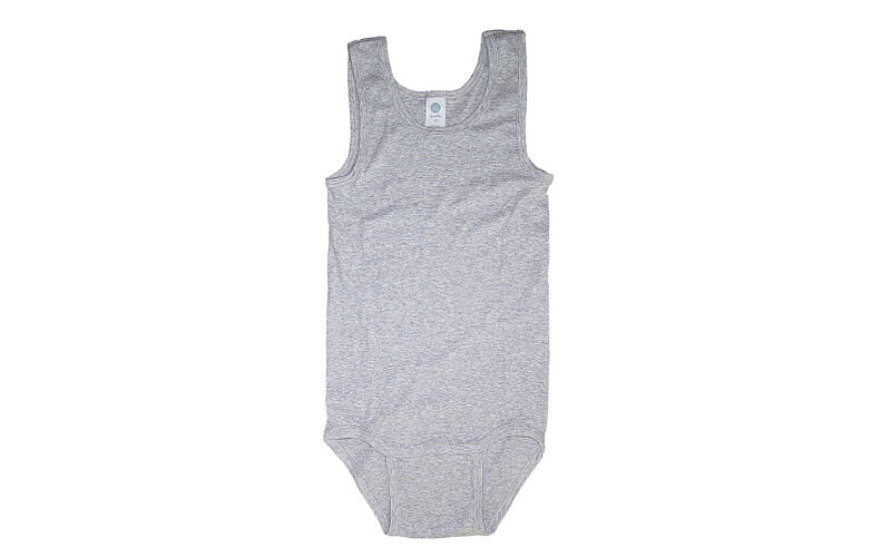 Inpetto Windelbody grau ohne Arm