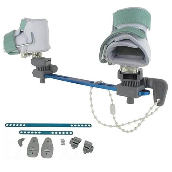 Tibax-Schienensatz und Clubax-Knoechel- Fussorthese FiNiFuchs