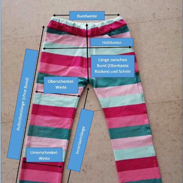 Orthesenhose mit Reissverschluss Kinder mit Behinderung FiNiFuchs