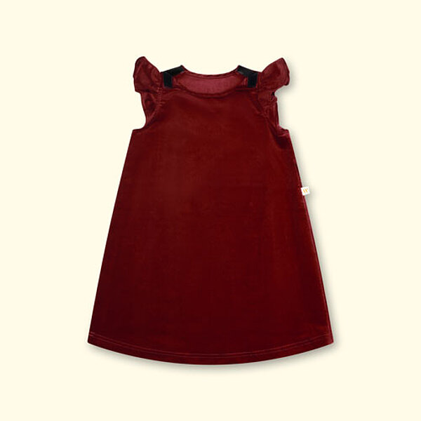 Wombly Cordkleid-Rot 001 Fini