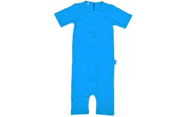 body reissverschluss auf der rueckseite kurzarm kurze hosenbeine Pien Polle