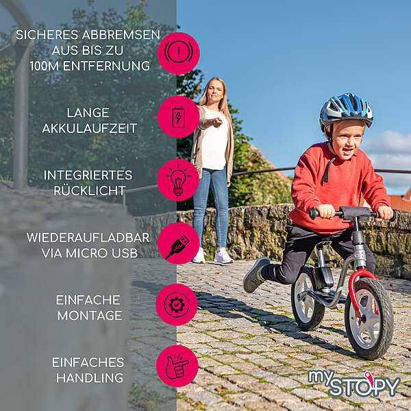 mySTOPY Bremsasisstent-Luafrad