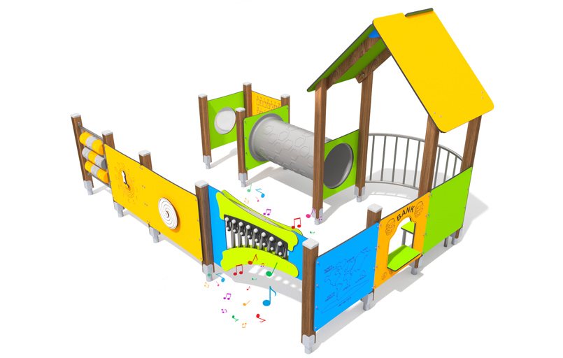 Barrierefreie Spielanlage Buglo