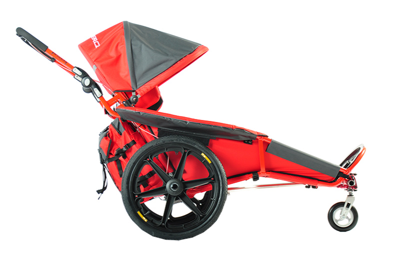 xRover REHA ALL IN ONE M Rehabuggy RehaKinder Behinderung Rehakarre Rehafahrradanhänger FiNiFuchs